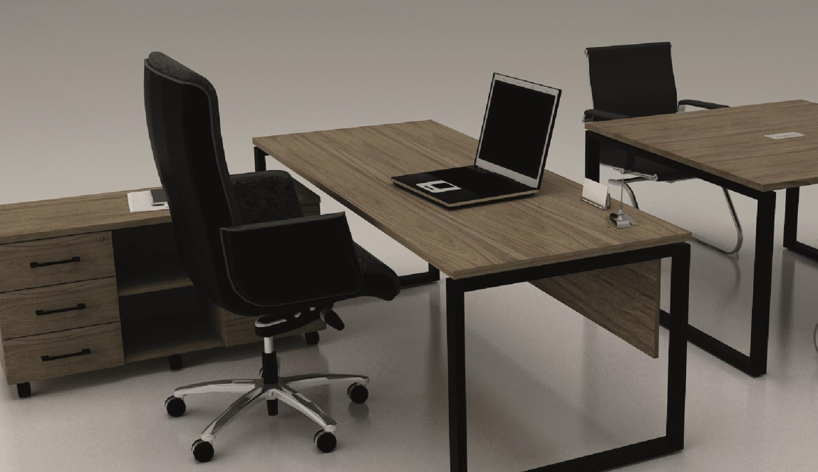 Кабинет руководителя LAVORO на опорах-панелях – фото №7