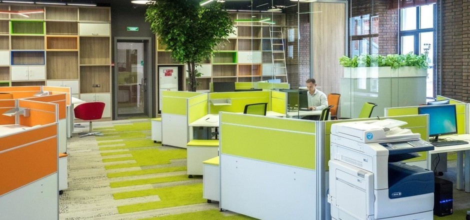 Напольные офисные экраны NAYADA – фото №2