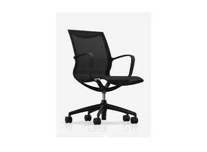 Конференц кресла Офисные кресла Гюго черный пластик
