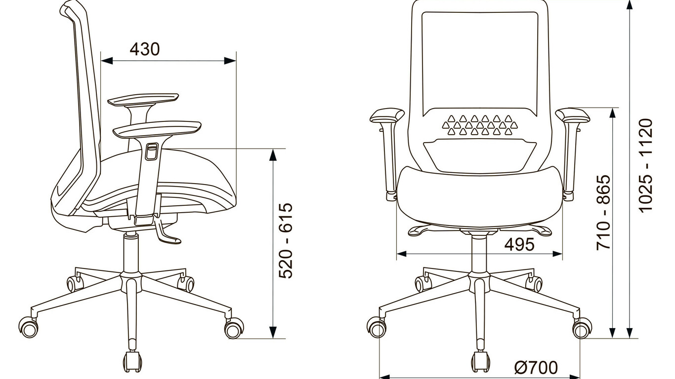 Офисные кресла Sirius – фото №5