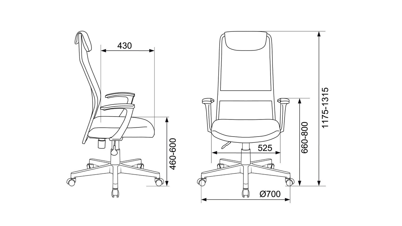Офисные кресла KB-8 – фото №5